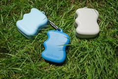 Silicone Dog Treat Dispenser Oat Sky Blue Blueberry