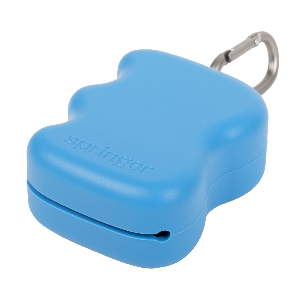 Silicone Dog Treat Dispenser Springer Blueberry