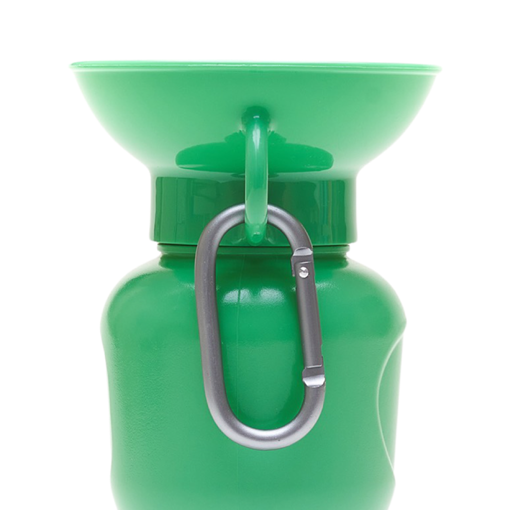 Carabiner on bottle