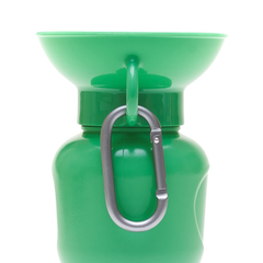 Carabiner on bottle